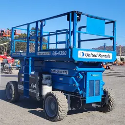 2017 Genie GS-4390 RT Rough Terrain Scissor Lift