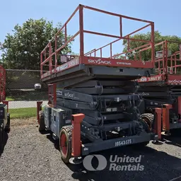 2016 Skyjack SJ9250RT Rough Terrain Scissor Lift