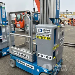 2019 Genie GR-20 Self-Propelled One-Person Lift