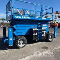 2016 Genie GS-5390 RT Rough Terrain Scissor Lift