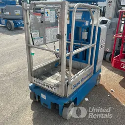 2018 Genie GR-12 Self-Propelled One-Person Lift