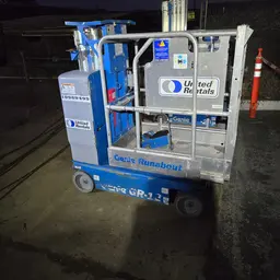 2019 Genie GR-12 Self-Propelled One-Person Lift
