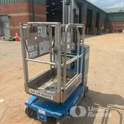 2018 Genie GR-20 Self-Propelled One-Person Lift