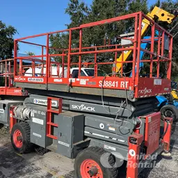 2019 Skyjack SJ8841RT Rough Terrain Scissor Lift