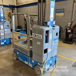 2018 Genie GR-20 Self-Propelled One-Person Lift
