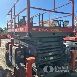 2017 Skyjack SJ8841RT Rough Terrain Scissor Lift