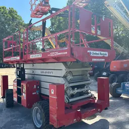 2018 MEC 6092RT Rough Terrain Scissor Lift