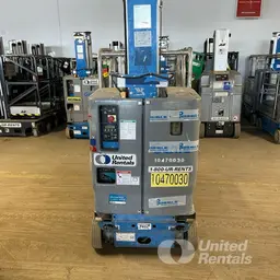 2016 Genie GR-20 Self-Propelled One-Person Lift