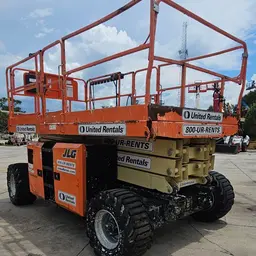 2018 JLG 330LRT Rough Terrain Scissor Lift