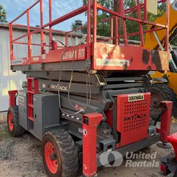 2018 Skyjack SJ8841RT Rough Terrain Scissor Lift
