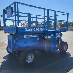 2016 Genie GS-3384 RT Rough Terrain Scissor Lift