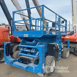 2017 Genie GS-4390 RT Rough Terrain Scissor Lift